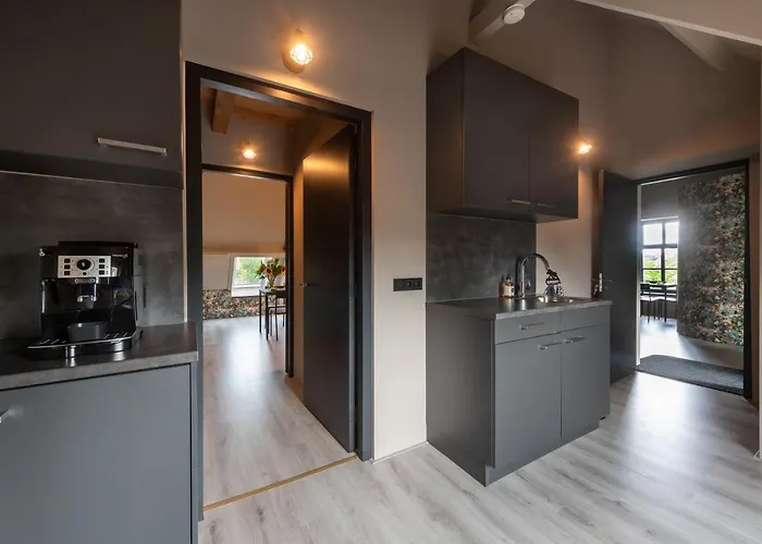 Appartement Landelijke Boerderijkamer, Dichtbij Kinderdijk