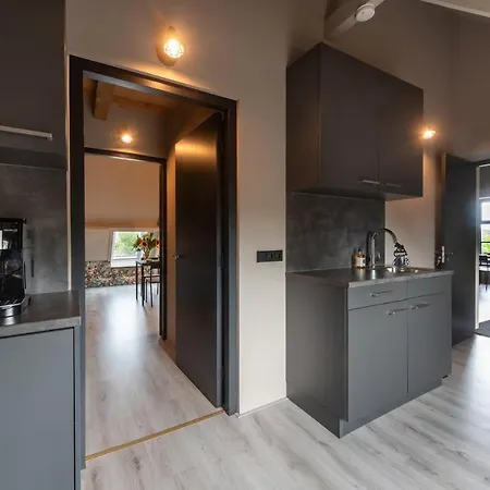 Apartmán Landelijke Boerderijkamer, Dichtbij Kinderdijk
